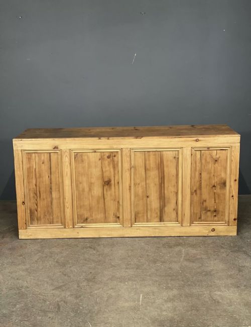 EARLY 20TH CENTURY PINE SHOP COUNTER - ADDITIONAL PHOTO 3