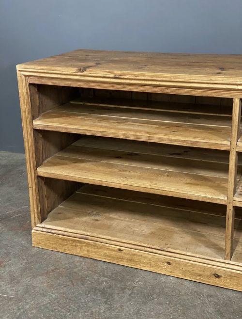 EARLY 20TH CENTURY PINE SHOP COUNTER - ADDITIONAL PHOTO 5