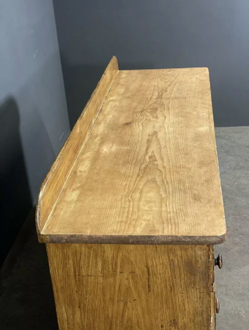 VICTORIAN SCUMBLED PINE SIDEBOARD - ADDITIONAL PHOTO 4