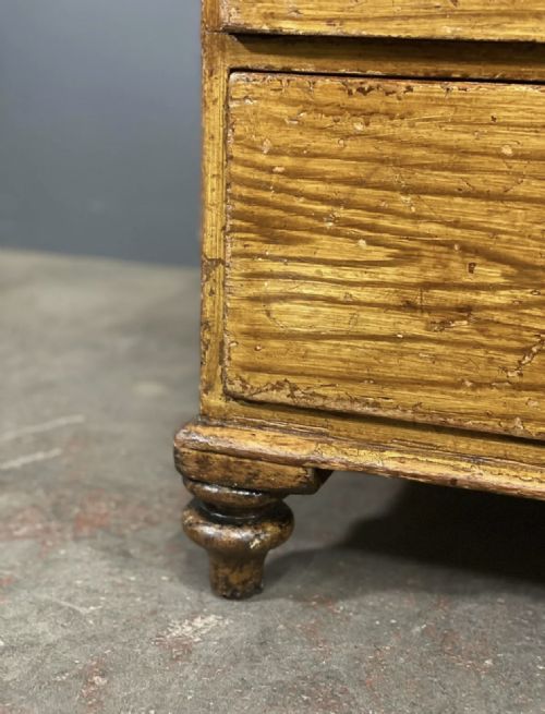 VICTORIAN SCUMBLED PINE SIDEBOARD - ADDITIONAL PHOTO 9