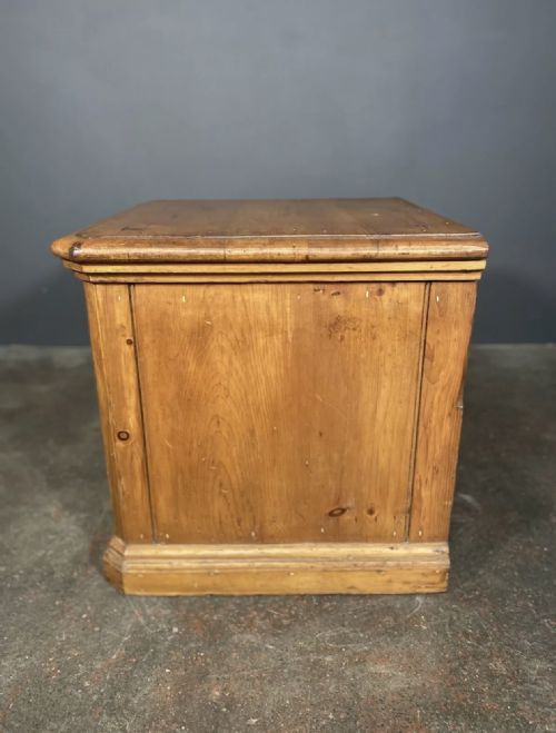 19TH CENTURY VICTORIAN PINE SAFE STAND CUPBOARD - ADDITIONAL PHOTO 10