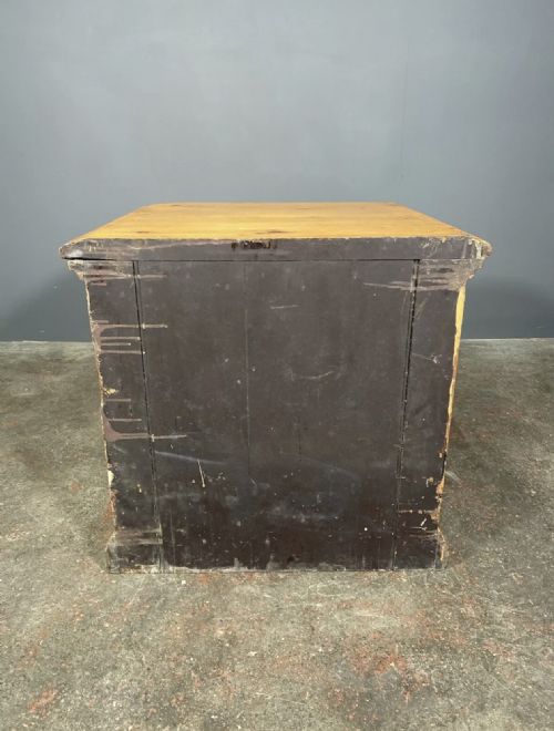 19TH CENTURY VICTORIAN PINE SAFE STAND CUPBOARD - ADDITIONAL PHOTO 11