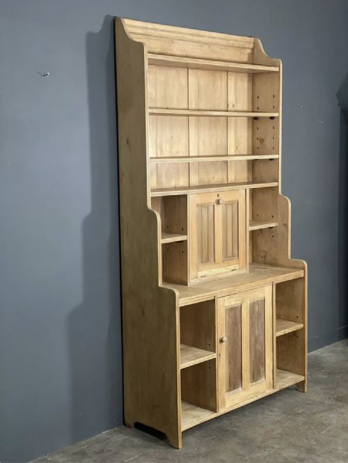 EDWARDIAN WATERFALL BOOKCASE WRITING DESK - ADDITIONAL PHOTO 1