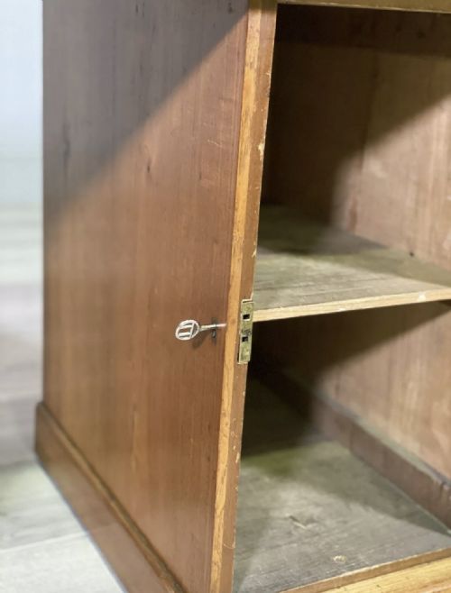 SMALL EDWARDIAN ASH WRITING DESK - ADDITIONAL PHOTO 3