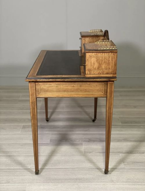 A VICTORIAN ROSEWOOD DESK BY MAPLE CO - ADDITIONAL PHOTO 8