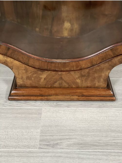 ART DECO WALNUT DISPLAY CABINET - ADDITIONAL PHOTO 3