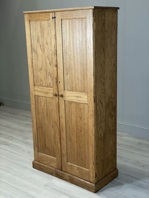 EARLY 20TH CENTURY OAK SCHOOL CUPBOARD - ADDITIONAL PHOTO 10