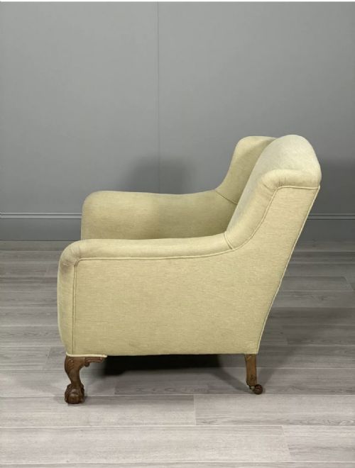 EARLY 20TH CENTURY BALL AND CLAW ARMCHAIR - ADDITIONAL PHOTO 10