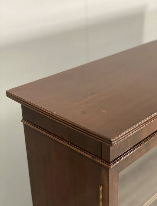 LARGE VICTORIAN MAHOGANY BOOKCASE - ADDITIONAL PHOTO 4