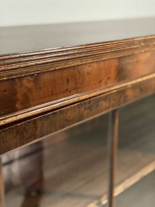 LARGE VICTORIAN MAHOGANY BOOKCASE - ADDITIONAL PHOTO 11