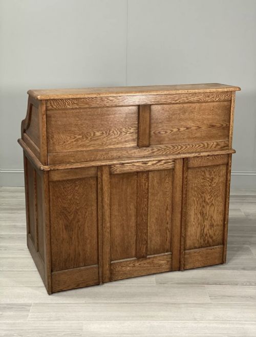 EARLY 20TH CENTURY OAK ROLL TOP DESK - ADDITIONAL PHOTO 8