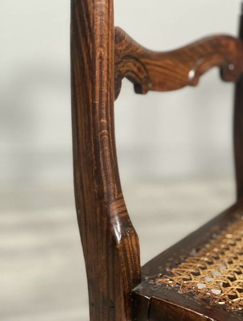 A PAIR OF 19TH CENTURY FAUX ROSEWOOD SIDE CHAIRS - ADDITIONAL PHOTO 3