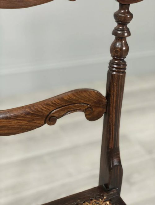 A PAIR OF 19TH CENTURY FAUX ROSEWOOD SIDE CHAIRS - ADDITIONAL PHOTO 10