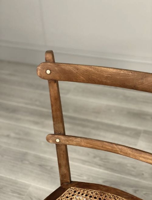 PAIR OF 19TH CENTURY OAK SIDE CHAIRS - ADDITIONAL PHOTO 3