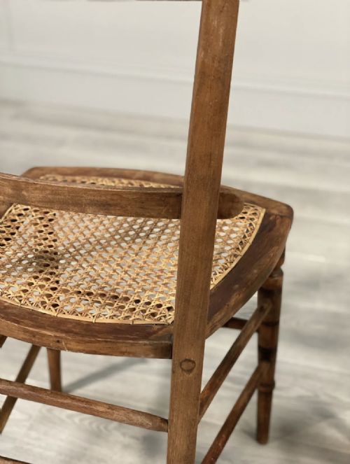 PAIR OF 19TH CENTURY OAK SIDE CHAIRS - ADDITIONAL PHOTO 11