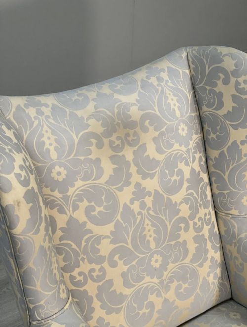 EARLY 20TH CENTURY WINGED BACK ARMCHAIR - ADDITIONAL PHOTO 4