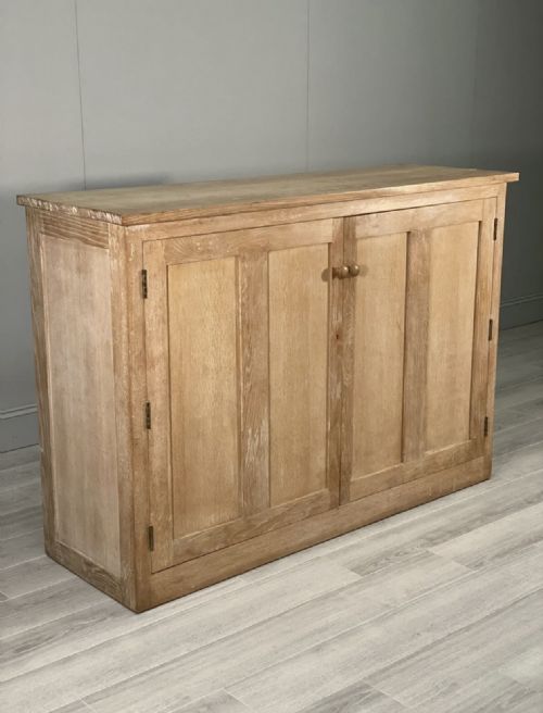 large antique oak school cupboard - CATEGORY: ANTIQUE SIDEBOARDS - DATED 1920