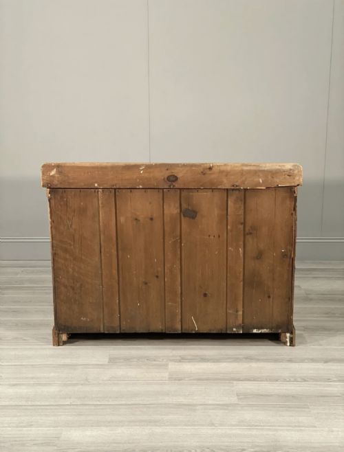 19TH CENTURY PINE SIDEBOARD SERVER WITH SLIDING DOORS - ADDITIONAL PHOTO 11