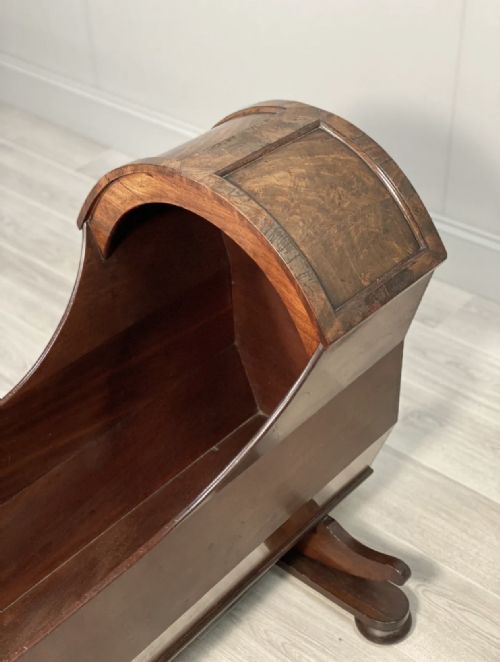19TH CENTURY MAHOGANY BABYS CRIB - ADDITIONAL PHOTO 11