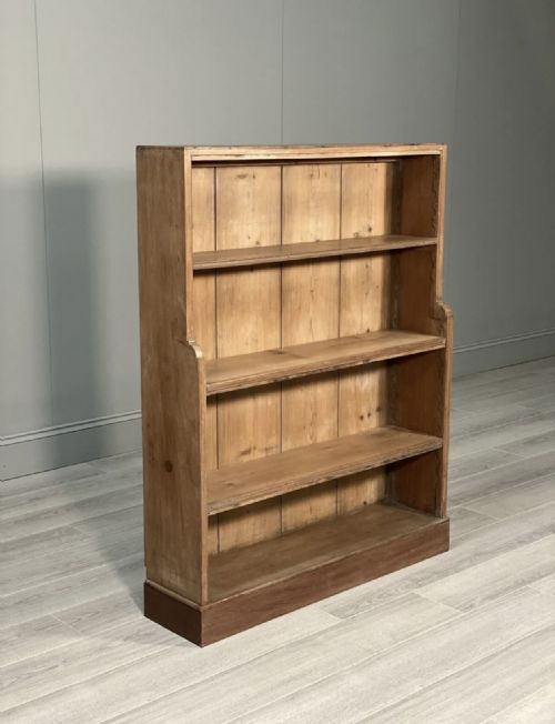 antique regency waterfall bookcase - CATEGORY: ANTIQUE BOOKCASES - DATED REGENCY