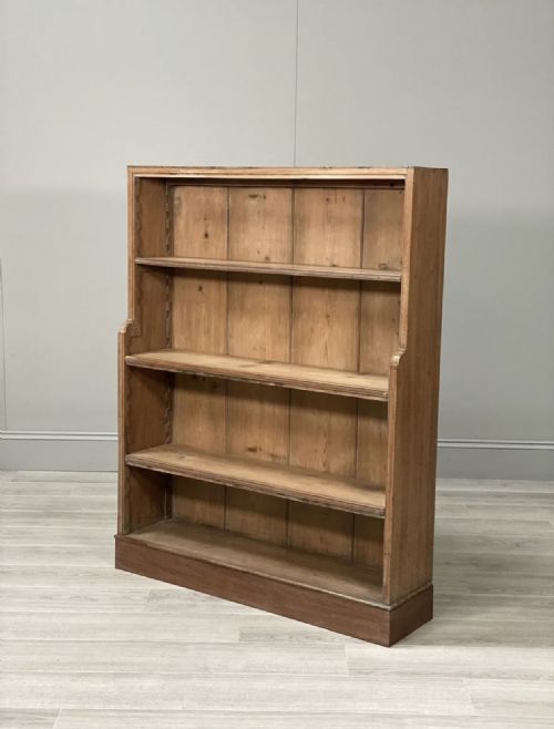 ANTIQUE REGENCY WATERFALL BOOKCASE - ADDITIONAL PHOTO 9