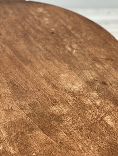 ANTIQUE GEORGIAN MAHOGANY TILT TOP TABLE - ADDITIONAL PHOTO 10