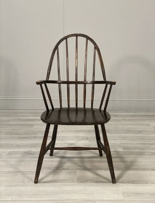 1920S WINDSOR CHAIR IN ORIGINAL FINISH - ADDITIONAL PHOTO 1