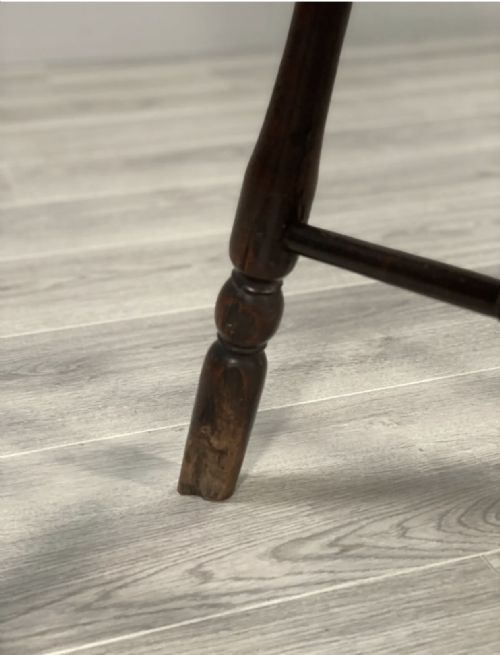 19TH CENTURY ELM WINDSOR CHAIR - ADDITIONAL PHOTO 11