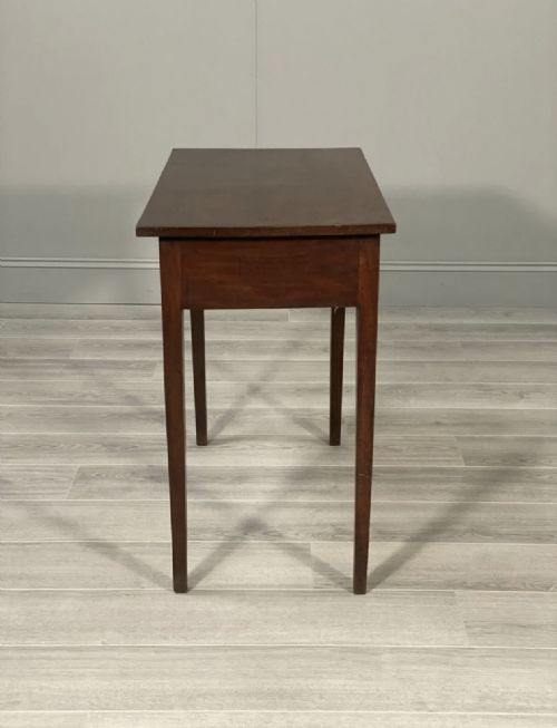 ANTIQUE GEORGIAN MAHOGANY SIDE TABLE - ADDITIONAL PHOTO 7