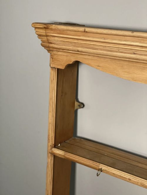 19TH CENTURY PINE KITCHEN WALL RACK - ADDITIONAL PHOTO 6