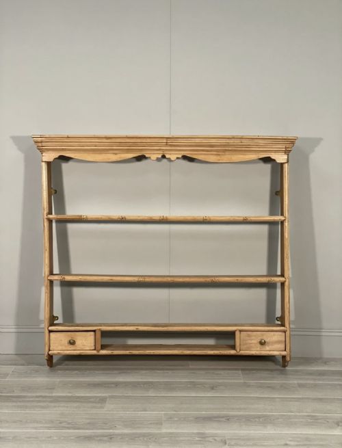 19TH CENTURY PINE KITCHEN WALL RACK - ADDITIONAL PHOTO 8