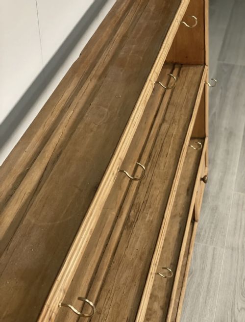 19TH CENTURY PINE KITCHEN WALL RACK - ADDITIONAL PHOTO 9