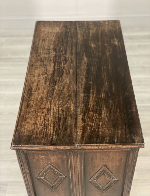 EARLY 18TH CENTURY OAK CHEST OF DRAWERS - ADDITIONAL PHOTO 10