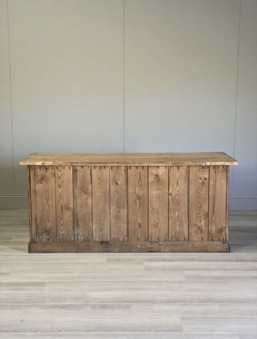 19TH CENTURY PINE DRESSER BASE WITH SYCAMORE TOP - ADDITIONAL PHOTO 11