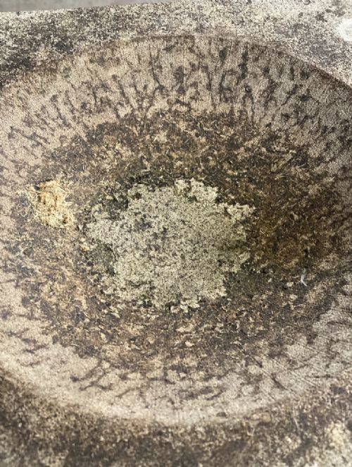 SMALL YORK STONE BIRDBATH - ADDITIONAL PHOTO 10