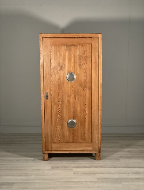 ANTIQUE PINE LARDER CUPBOARD - ADDITIONAL PHOTO 2