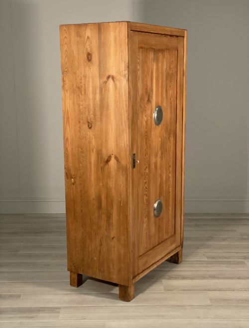 ANTIQUE PINE LARDER CUPBOARD - ADDITIONAL PHOTO 8