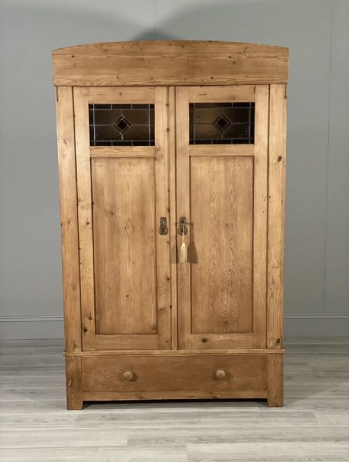 19TH CENTURY PINE HALL CUPBOARD - ADDITIONAL PHOTO 11