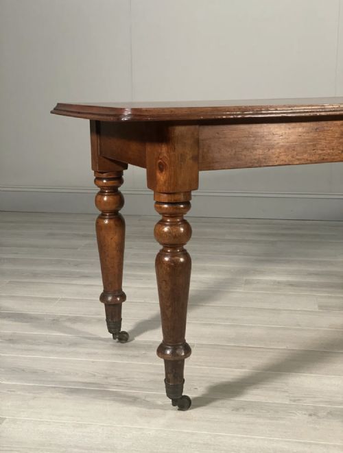 LARGE 19TH CENTURY REFECTORY TABLE - ADDITIONAL PHOTO 1