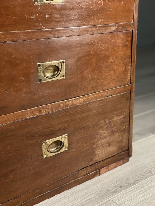LARGE 19TH CENTURY BANK OF DRAWERS - ADDITIONAL PHOTO 4
