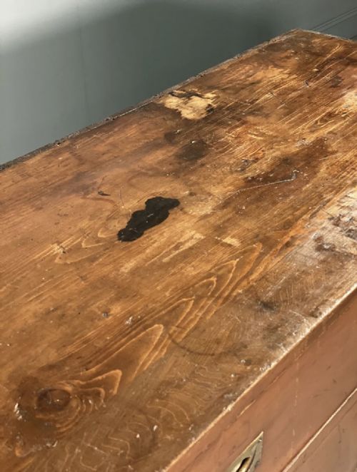 LARGE 19TH CENTURY BANK OF DRAWERS - ADDITIONAL PHOTO 11