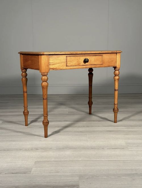 19TH CENTURY PINE SIDE TABLE - ADDITIONAL PHOTO 2