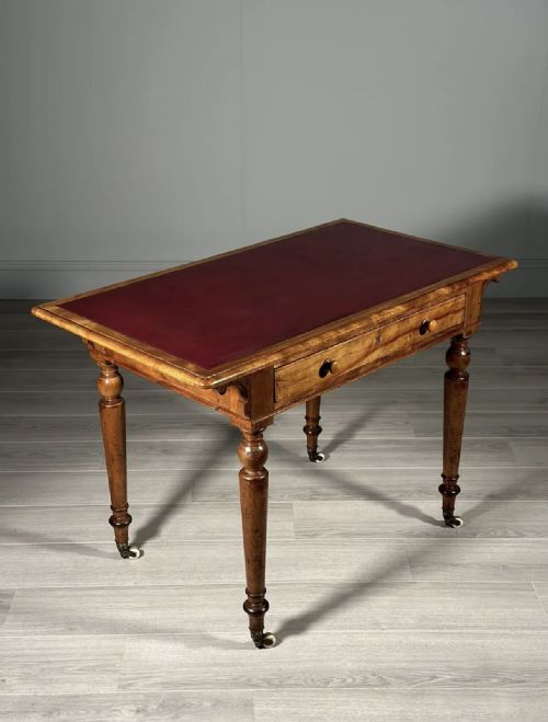 HEALS SATIN BIRCH WRITING DESK - ADDITIONAL PHOTO 1