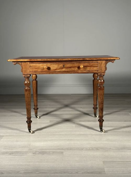 HEALS SATIN BIRCH WRITING DESK - ADDITIONAL PHOTO 2