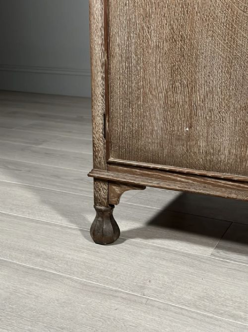LIMED OAK ART DECO CABINET - ADDITIONAL PHOTO 5