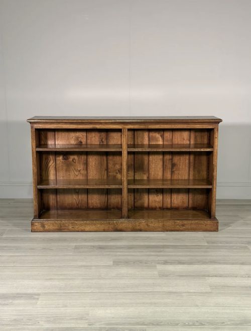 EARLY 20TH CENTURY ANTIQUE OAK BOOKCASE - ADDITIONAL PHOTO 2