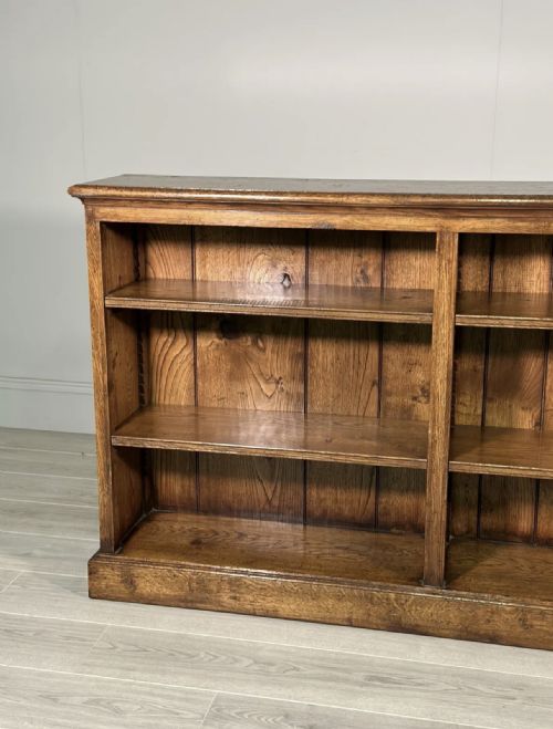 EARLY 20TH CENTURY ANTIQUE OAK BOOKCASE - ADDITIONAL PHOTO 4