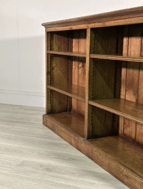 EARLY 20TH CENTURY ANTIQUE OAK BOOKCASE - ADDITIONAL PHOTO 9