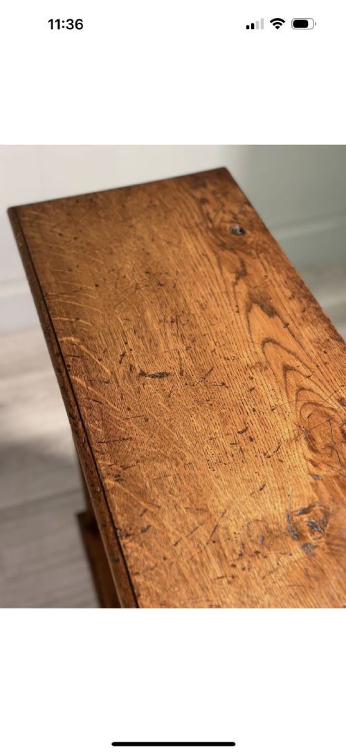 EARLY 20TH CENTURY ANTIQUE OAK BOOKCASE - ADDITIONAL PHOTO 12