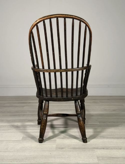 EARLY 19TH CENTURY ELM WINDSOR CHAIR - ADDITIONAL PHOTO 7